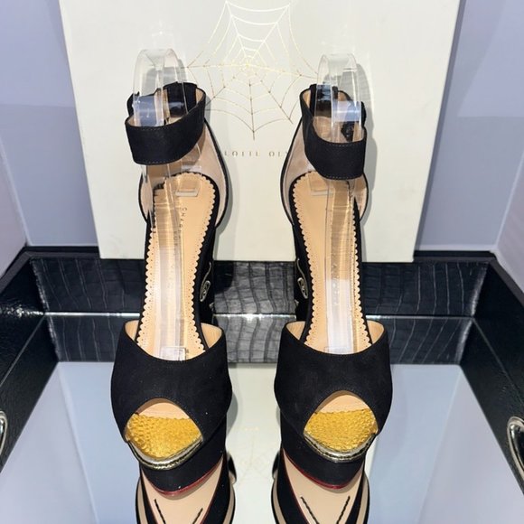 CHARLOTTE OLYMPIA TWO-FACED PLATFORM WEDGE - Picture 5 of 12